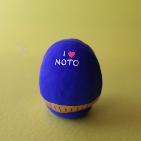 Norikazu Hatta「ミニだるま I LOVE NOTO／I LOVE SAKE」