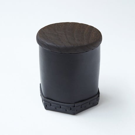 Eatable of Many Orders／エタブルオブメニーオーダーズ「Cylinder Leather Box Mini × 岩本清商店」
