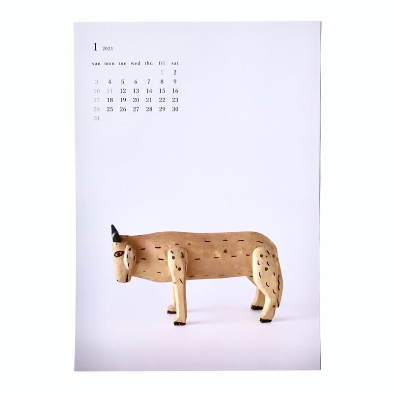 ANIMALS FROM OAXACA」カレンダー 2021 | オトメの金沢 陳列室 ANIMALS FROM OAXACA」カレンダー 2021 | オトメの金沢 陳列室