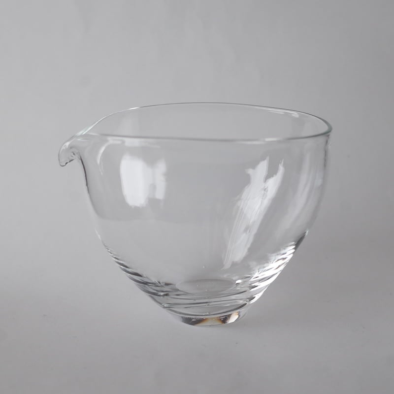 片口 ガラス製 今井美智／IMAI Michi「片口 大」 | オトメの金沢 陳列室