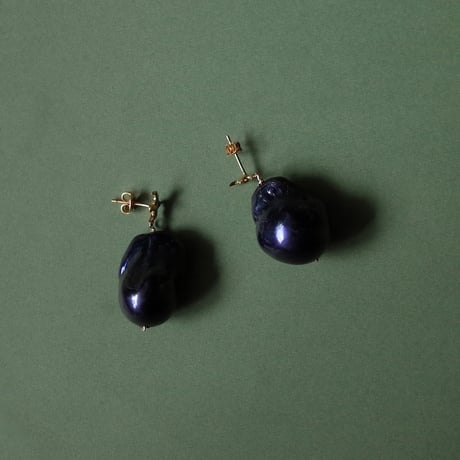 sasakihitomi／佐々木ひとみ「小さいことりとバロックパールピアス」