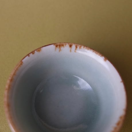 山﨑美和／YAMASAKI Miwa「青の茶杯（煎茶湯のみ）」