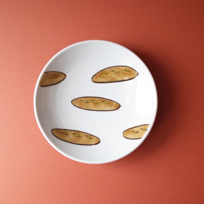 今江未央／IMAE Mio「九谷焼豆皿 パンとおやつ」 | オトメの金沢 陳列室