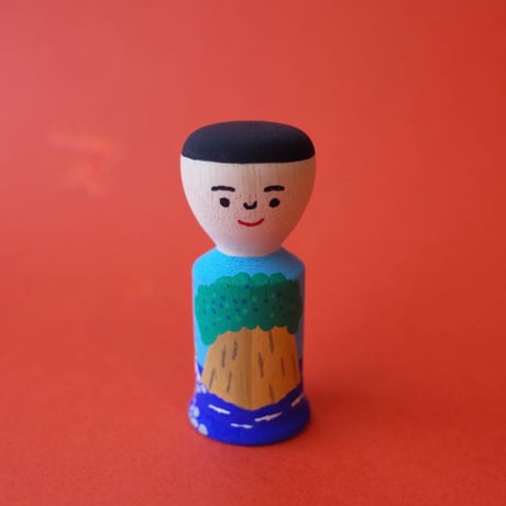 岩本清商店／IWAMOTO Kiyoshi Shouten「赤池佳江子 ミニこけし」