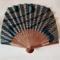 Sun miの扇子 深緑