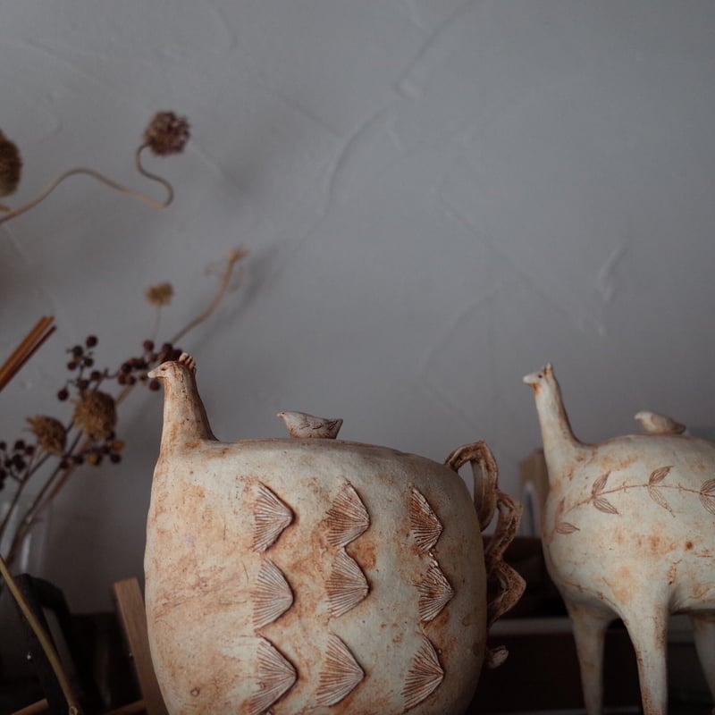 中嶋寿子／NAKAJIMA Toshiko「四つ足 宝物入れ 大」 | オトメの金沢 陳列室