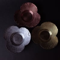西川美穂／NISHIKAWA Miho「花ツラナル茶托 茶の実」