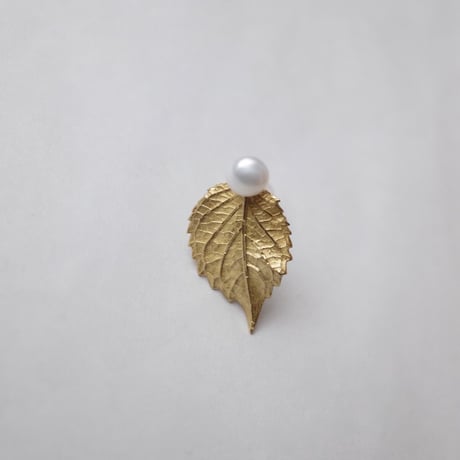 今城晶子／IMAJO Akiko「淡水パールの片耳イヤリング／ピアス」