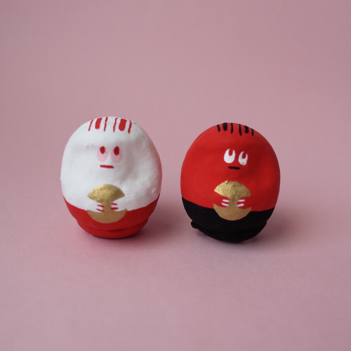 Norikazu Hatta「ミニだるま うさぎと月」 | オトメの金沢 陳列室 Norikazu Hatta「ミニだるま うさぎと月」 | オトメの金沢 陳列室