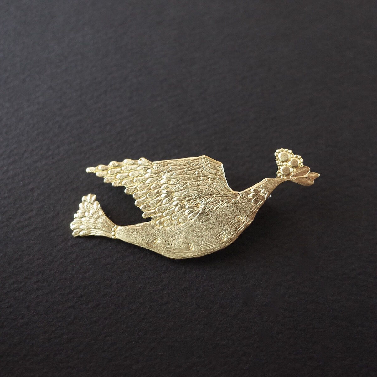 西川美穂／NISHIKAWA Miho「鳥ブローチ」 | オトメの金沢 陳列室