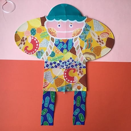 木本百合子／KIMOTO Yuriko「ミニ飾り凧 おでん」