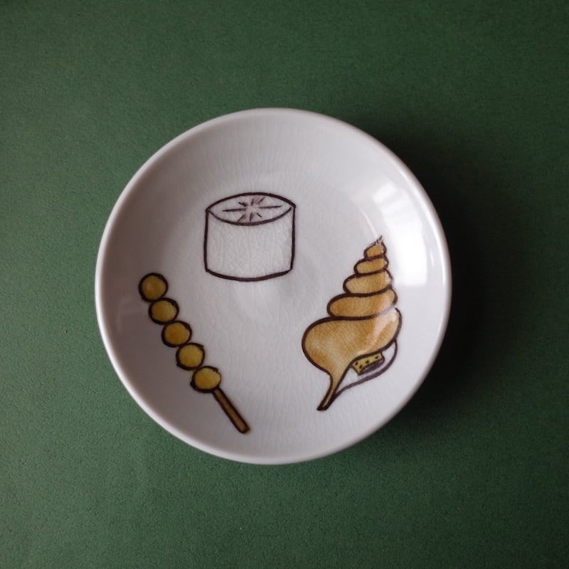 今江未央／IMAE Mio「九谷焼豆皿 酒とおでん／寿司／肉」 | オトメの