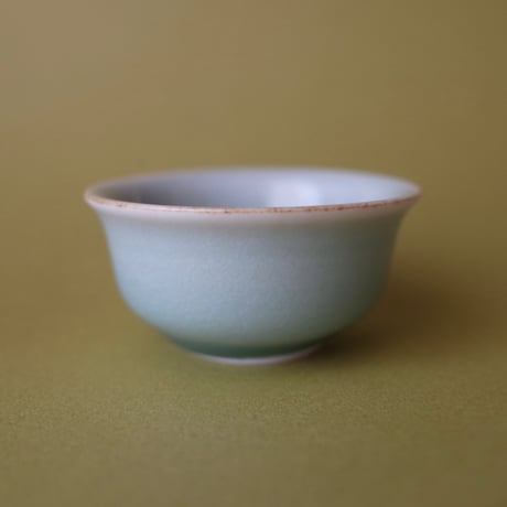 山﨑美和／YAMASAKI Miwa「青の茶杯（煎茶湯のみ）」