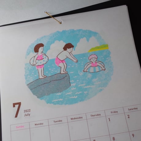 赤池佳江子／AKAIKE Kaeko「2022 CALENDAR」