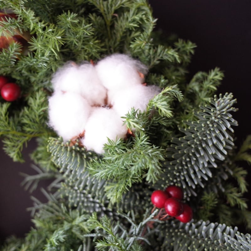 Flowerworks SEKIKAWA「クリスマスリース」 | オトメの金沢 陳列室