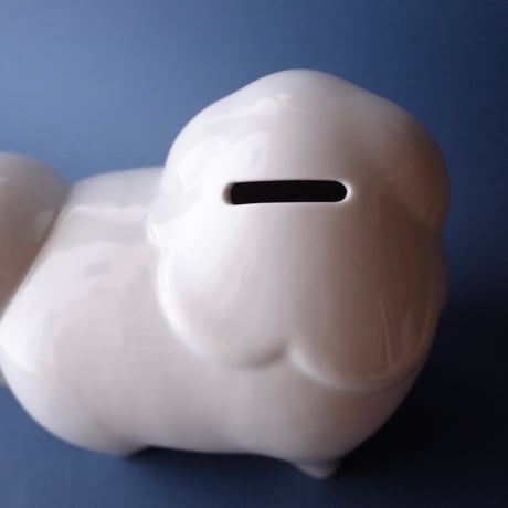 上出長右衛門窯／KUTANI CHOEMON「白狗貯金箱」