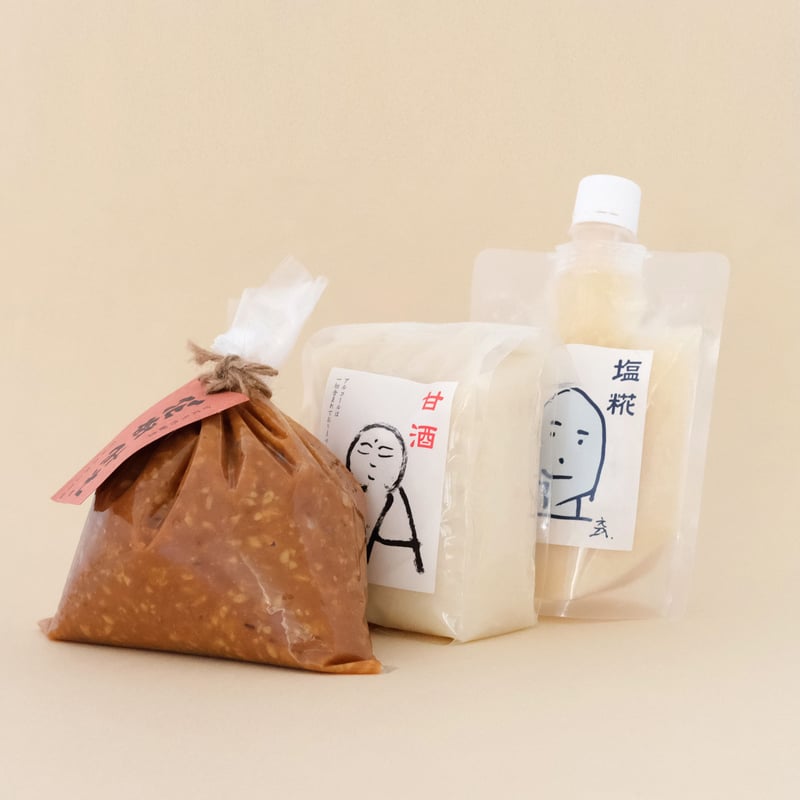 髙木糀商店/TAKAGI Kouji Shoten「みそ・甘酒・塩糀セット 髙木糀商店/TAKAGI Kouji Shoten「みそ・甘酒・塩糀セット