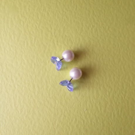 静観朋恵／SHIZUMI Tomoe「はなピアス／はなパールピアス」