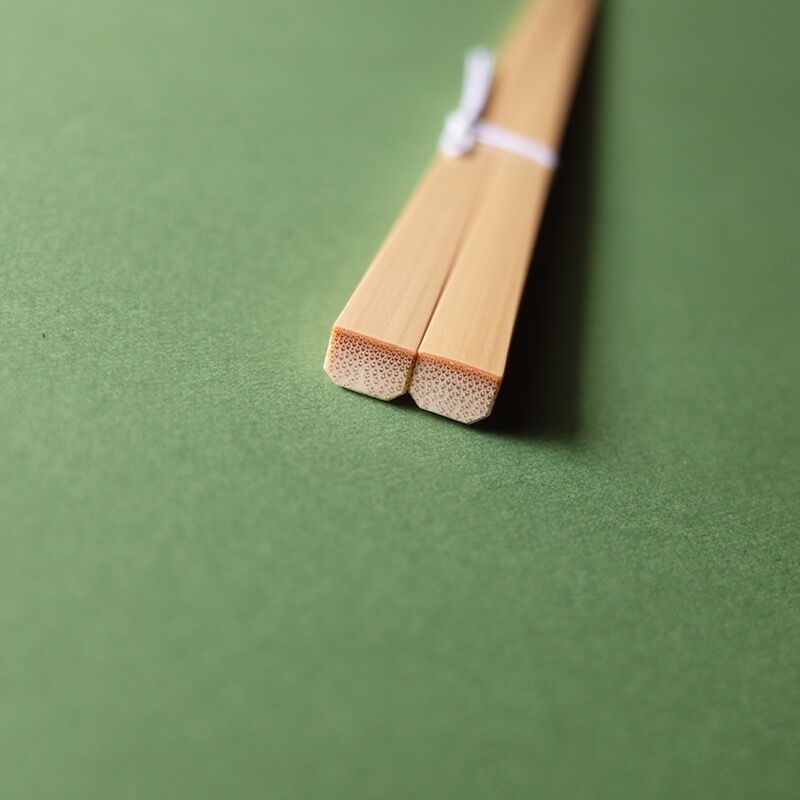 竹龍作　白樺10尺 常磐舎／Tokiwasha「竹箸 白竹」 | オトメの金沢 陳列室