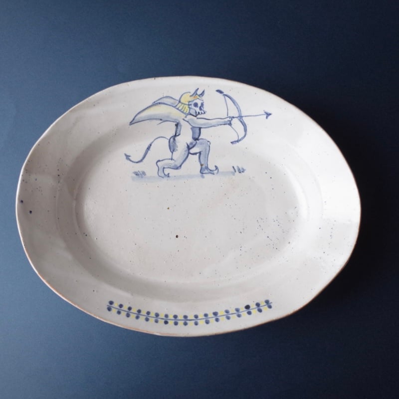 原田直治／HARADA Naoji「楕円皿鉢」 | オトメの金沢 陳列室