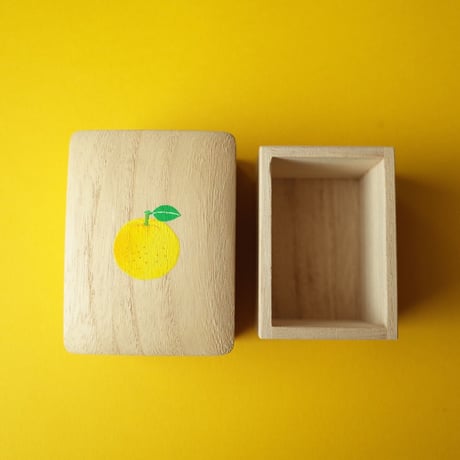 岩本清商店／IWAMOTO Kiyoshi Shouten「チビ桐箱 柚子」