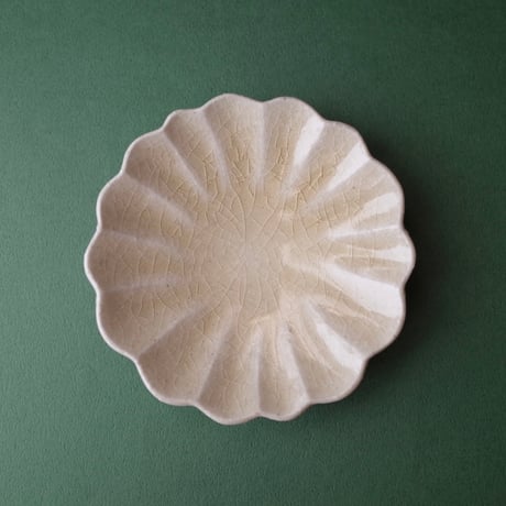 たくまポタリー／Takuma pottery「お手塩皿 ハナ」
