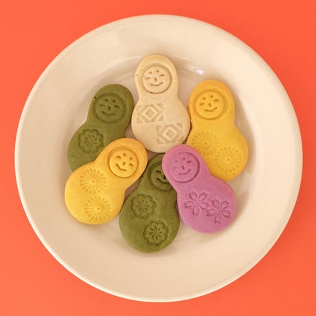 ハグミトンワークス／HUG mitten works「ひめだるまクッキー」