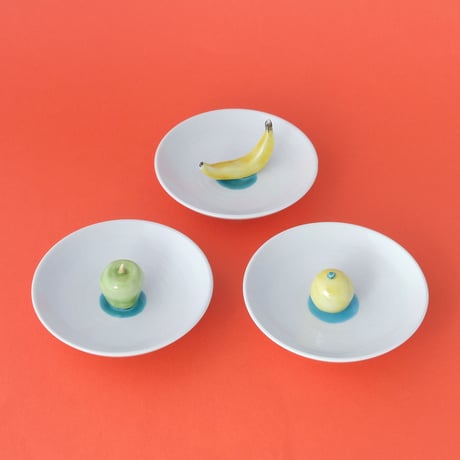 今江未央／IMAE Mio「九谷焼立体豆皿 果物と野菜」