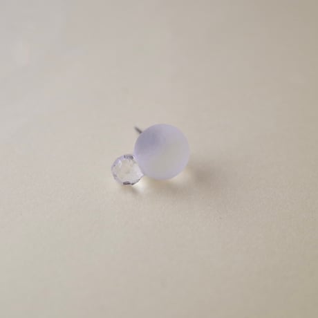 静観朋恵／SHIZUMI Tomoe「硝子ピアス」