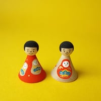 岩本清商店／IWAMOTO Kiyoshi Shouten「ひめだるまてるてる 小」