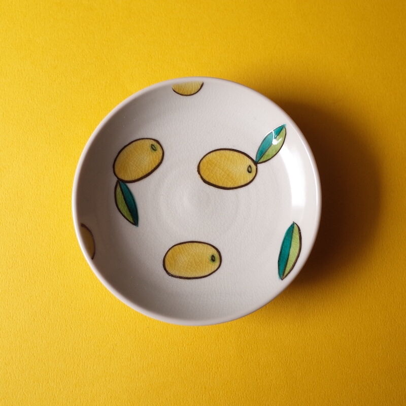 今江未央／IMAE Mio「九谷焼豆皿 野菜と果物」 | オトメの金沢 陳列室