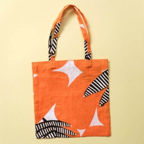 山﨑菜穂子／YAMAZAKI Nahoko「型染 BOOK BAG」