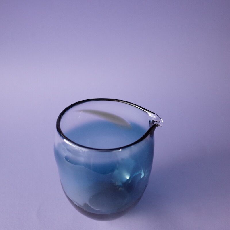 今井美智／IMAI Michi「片口 抽象 青」 | オトメの金沢 陳列室