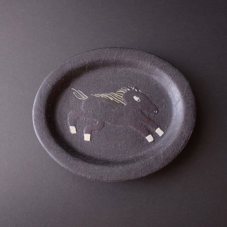 木下幸／ KINOSHITA Miyuki「乾漆皿（ミニ）」