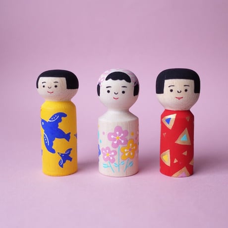 岩本清商店／IWAMOTO Kiyoshi Shouten「赤池佳江子 ミニこけし」