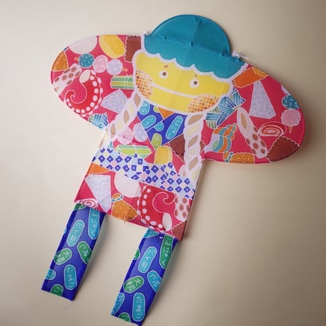 木本百合子／KIMOTO Yuriko「ミニ飾り凧 おでん」