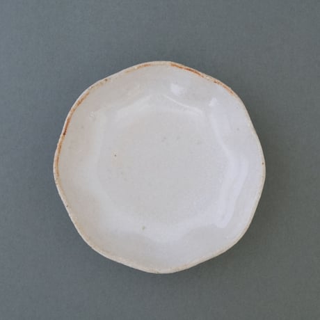 たくまポタリー／Takuma pottery「天塩皿 ひらひら」