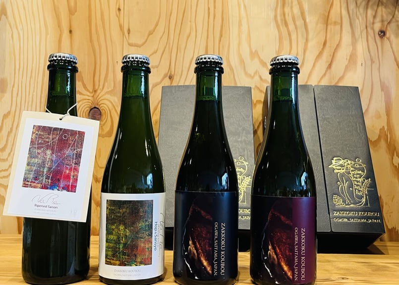 NaRa&Barrelaged 375ml4種セット | 麦雑穀工房マイクロブルワリー ONL