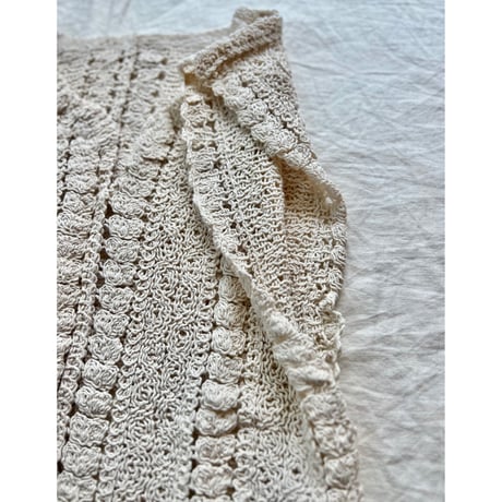 croche ベストlike top