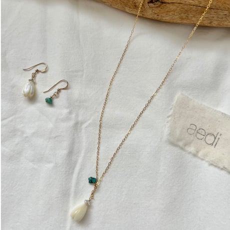 aediイディby GBLUE  pikake necklace