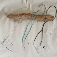 aediイディby GBLUE ビーズグラスコード