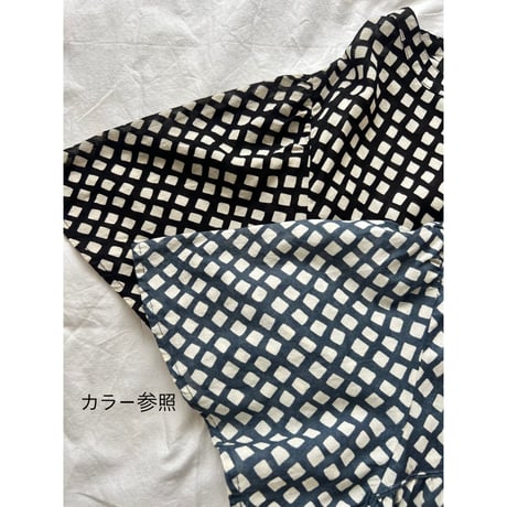 ダイヤ柄プリントO.P