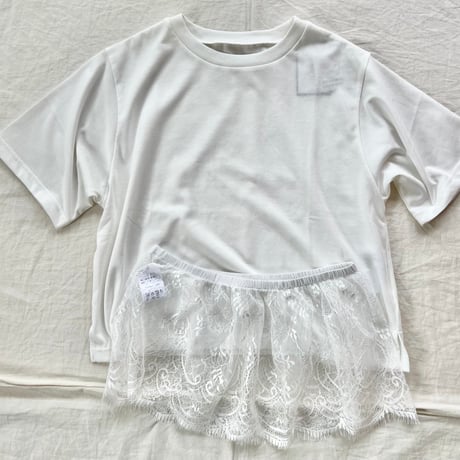 cool touch top ➕ヘムlace