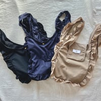 nylon ポケッタブルフリルbag