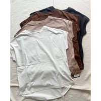 汗染み防止加工フレンチスリーブtee