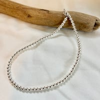 ナバホパールネックレス6ミリ玉　46cm