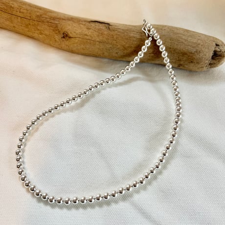 ナバホパールネックレス6ミリ玉　46cm