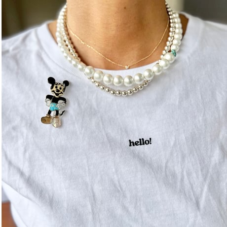 Zuni "Andrea Lonjose"Mickey"ブローチ(ネックレス)