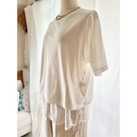 cool touch top ➕ヘムlace