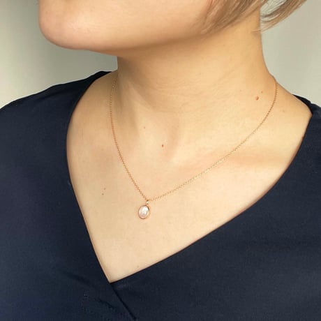 Rainbow moonstone Necklace top